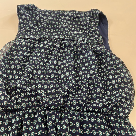 As U Wish Women’s sleeveless size medium blue dress with blue tassels - Picture 8 of 10